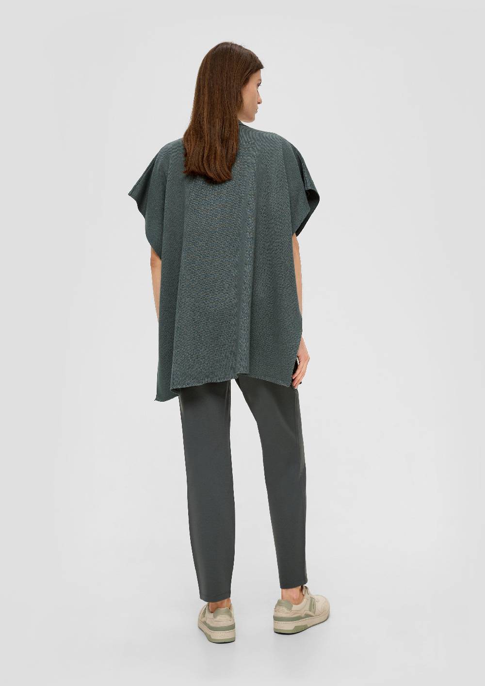 S.Oliver Strickponcho aus Viskosemix Zeitbegrenzte Promotion