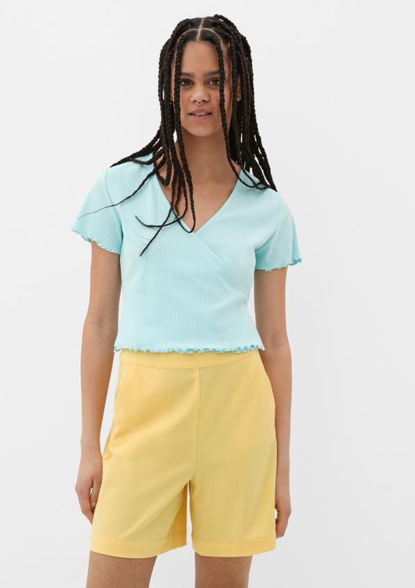 S.Oliver Regular: Shorts mit Viskose Clearance-Verkauf