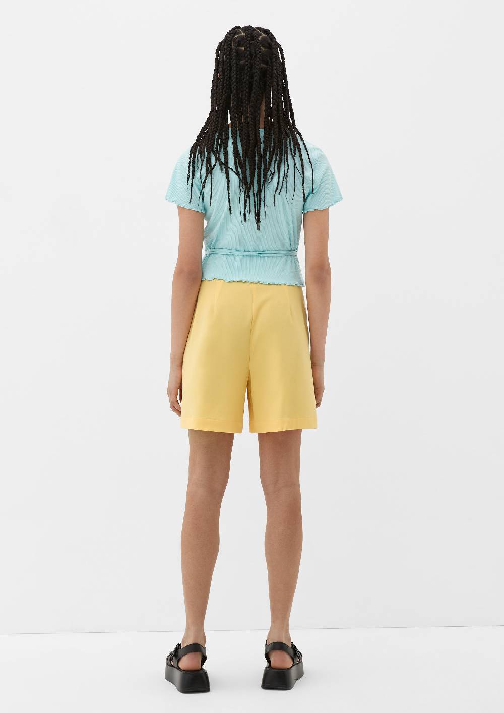 S.Oliver Regular: Shorts mit Viskose Clearance-Verkauf