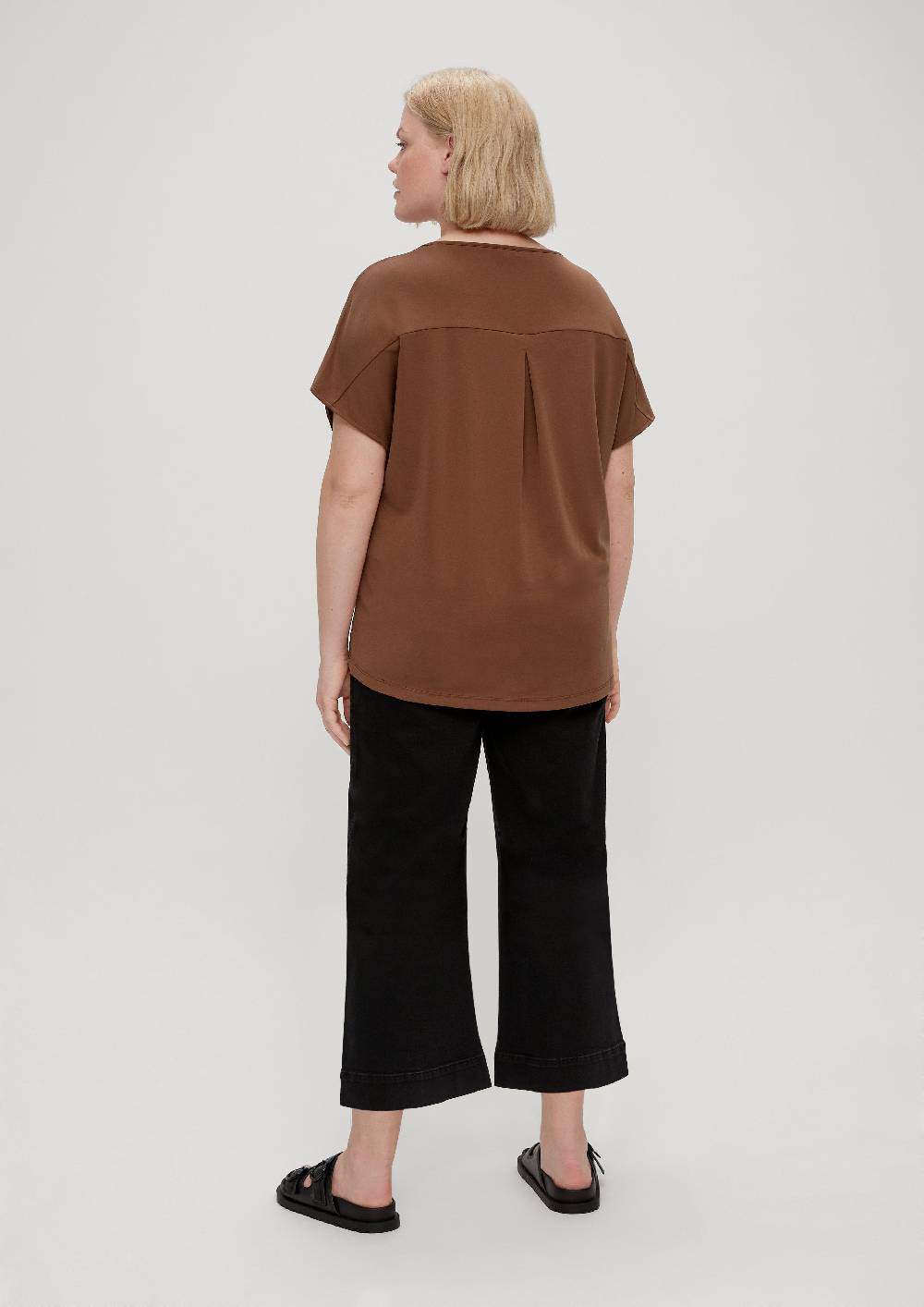 S.Oliver Piqué-Shirt aus Modalmix Fabrikladen