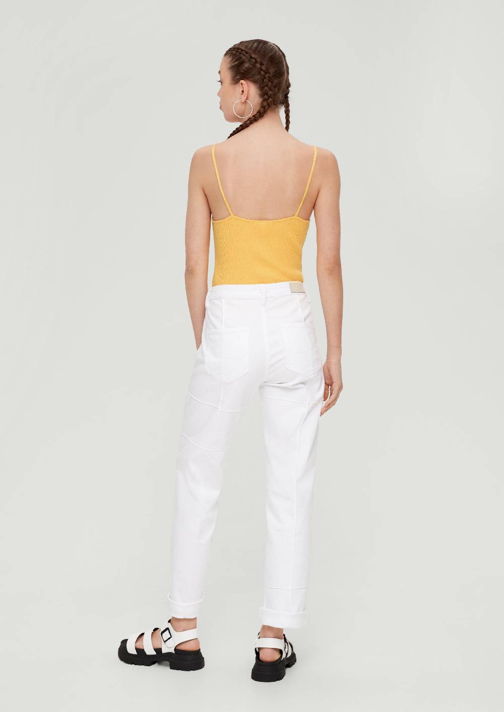 S.Oliver Crop Top aus Viskosemix Angebote