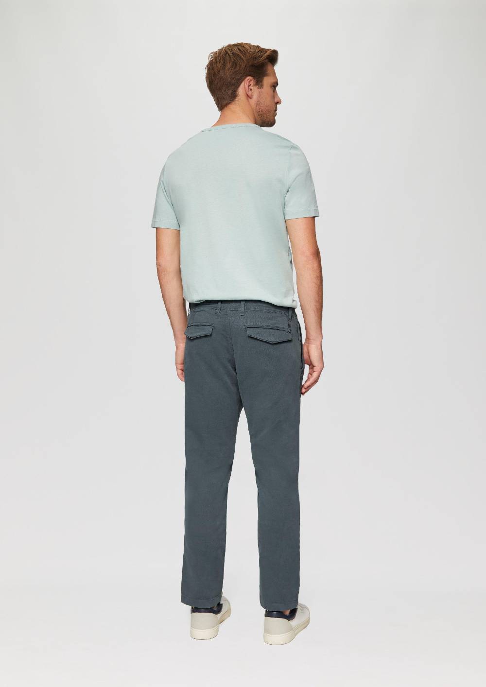 S.Oliver Regular Fit: Strukturierte Chino aus Baumwollstretch Saisonschlussverkauf