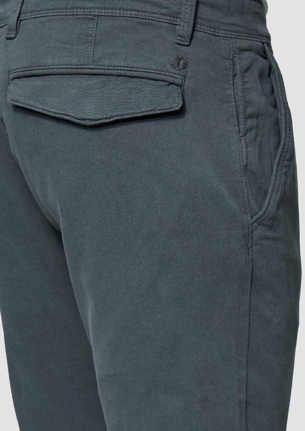 S.Oliver Regular Fit: Strukturierte Chino aus Baumwollstretch Saisonschlussverkauf