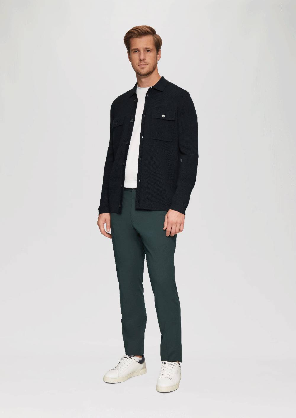 S.Oliver Strickjacke aus Wollmix Online Outlet