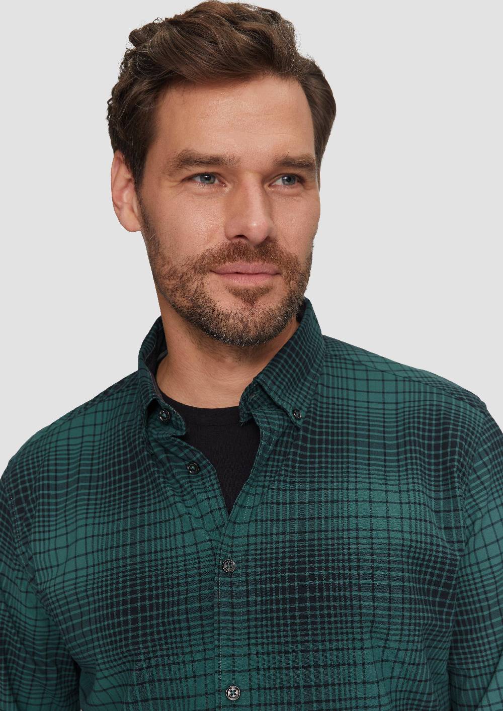 S.Oliver Regular Fit: Hemd mit Button-Down-Kragen aus Baumwollstretch Bestseller