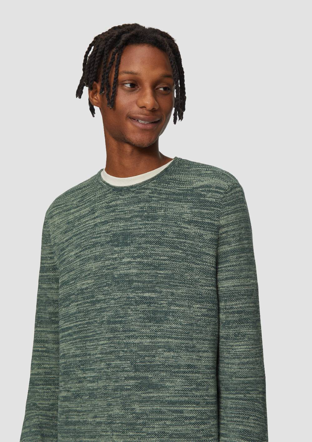 S.Oliver Strickpullover in Melange-Optik Riesige Ersparnisse