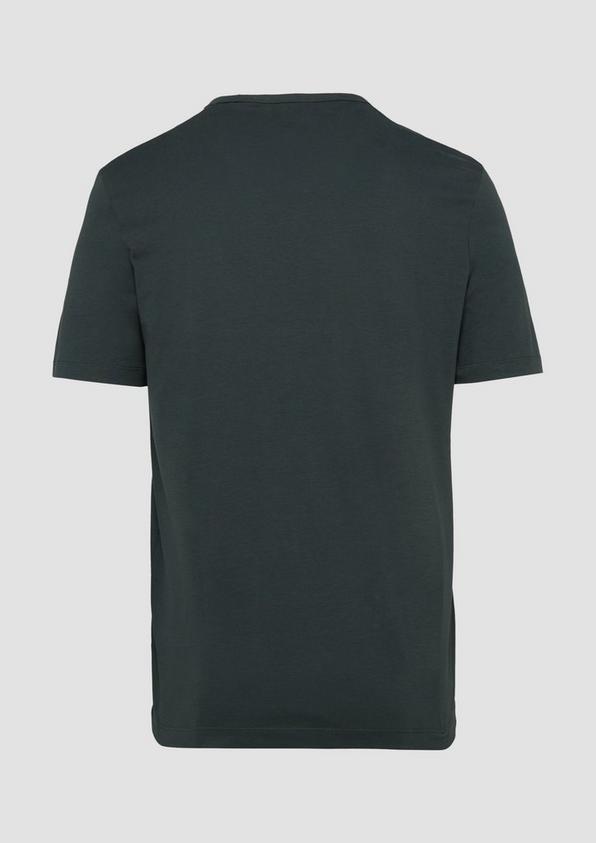 S.Oliver T-Shirt mit Logostickerei