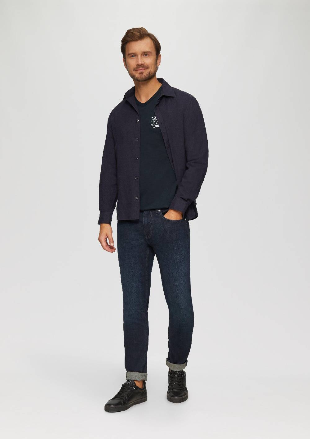 S.Oliver T-Shirt mit Logostickerei Bis zu 65% Rabatt