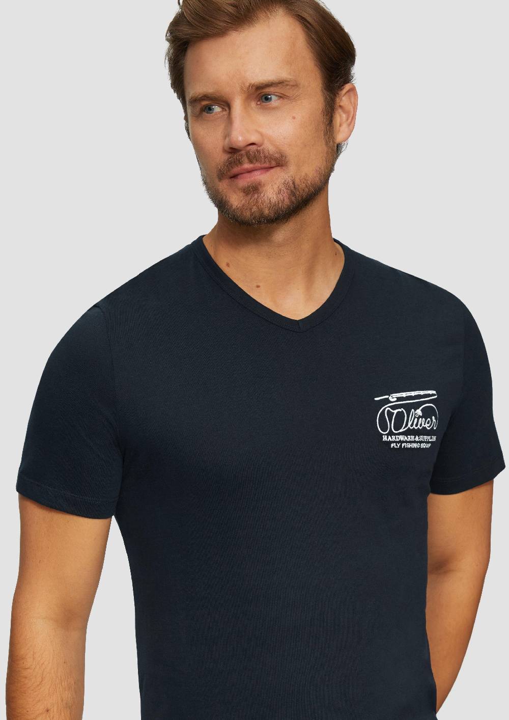 S.Oliver T-Shirt mit Logostickerei Bis zu 65% Rabatt