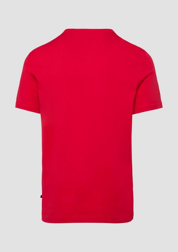 S.Oliver Baumwollshirt mit Frontprint Vierteljährliche Förderung