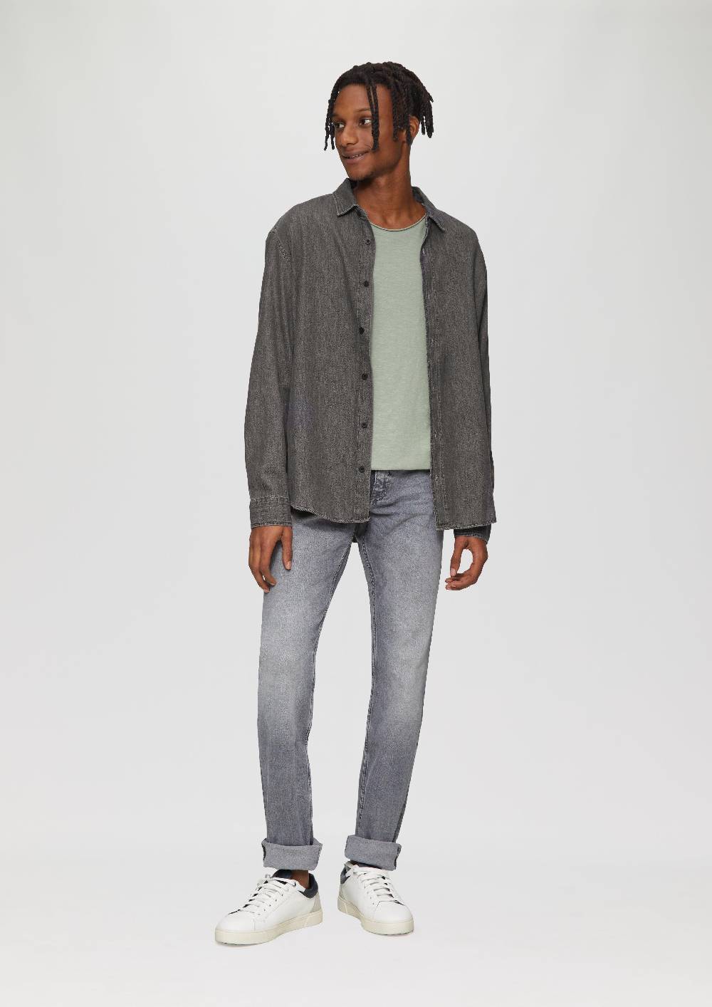 S.Oliver Regular Fit: Denim-Hemd Riesige Rabatte