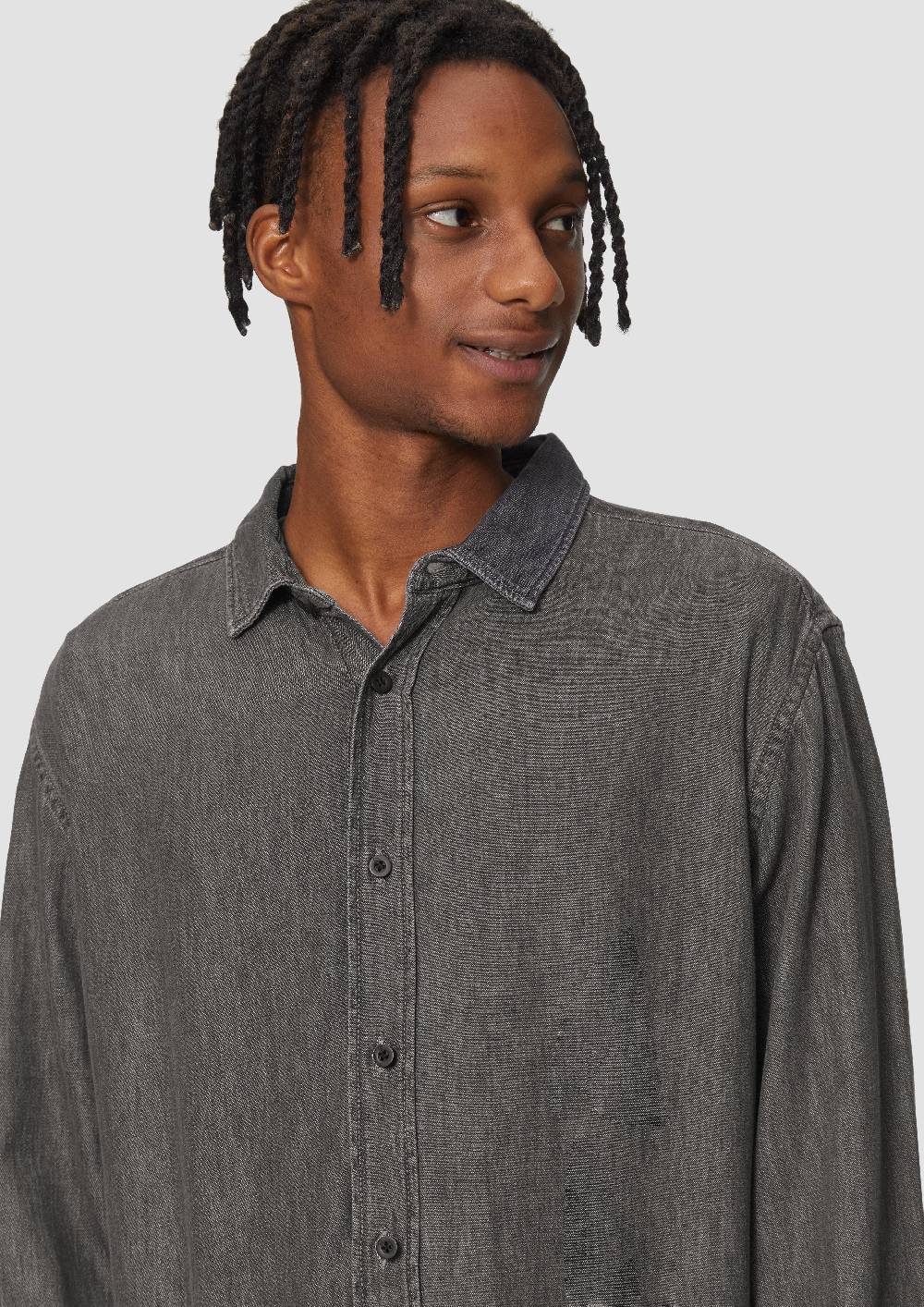 S.Oliver Regular Fit: Denim-Hemd Riesige Rabatte