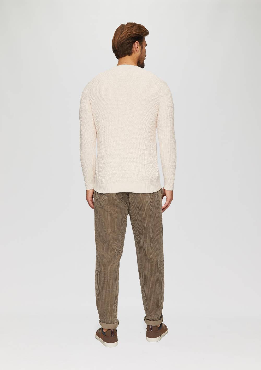 S.Oliver Strickpullover mit Musterstruktur Kostenloser Versand international