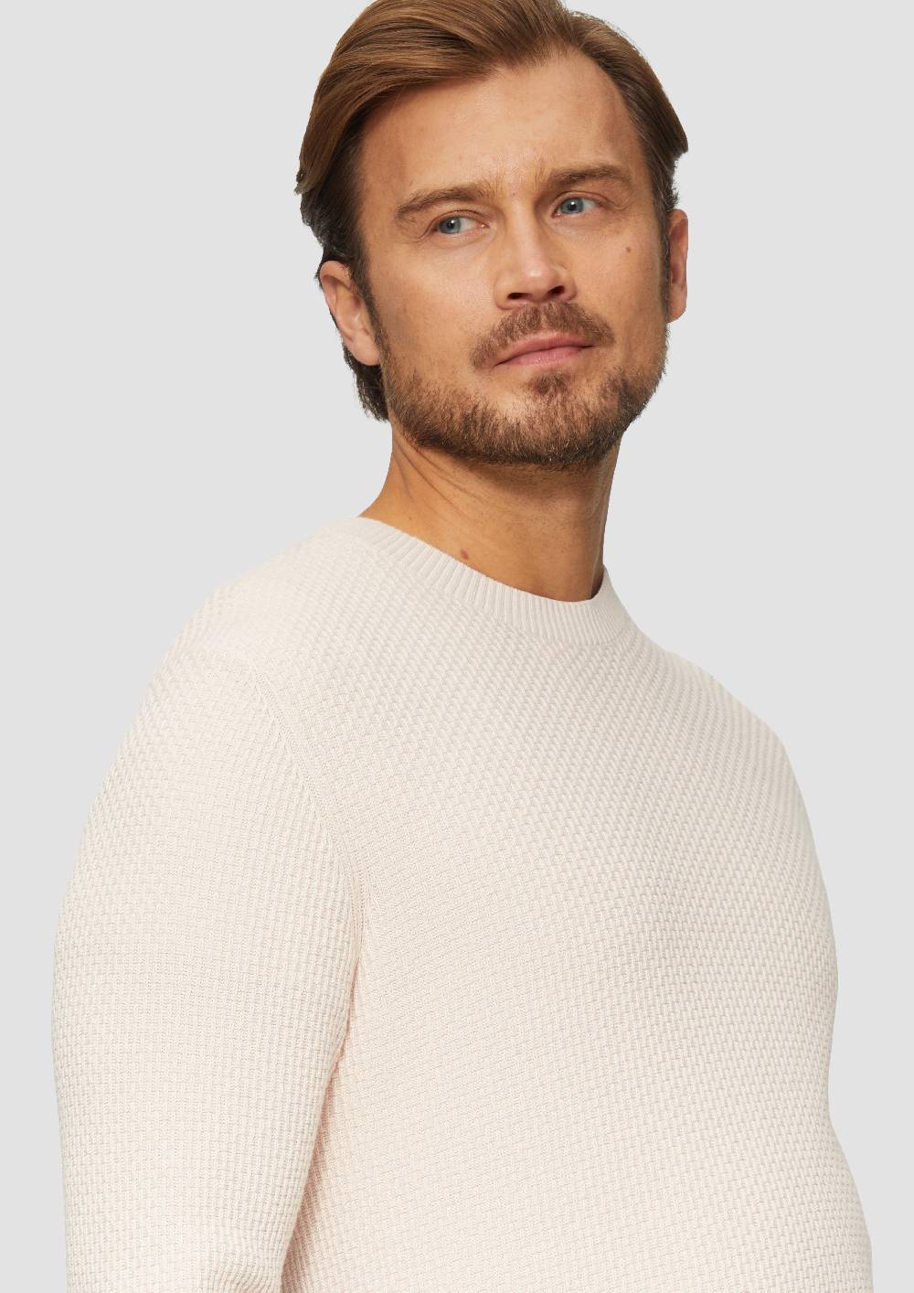 S.Oliver Strickpullover mit Musterstruktur Kostenloser Versand international