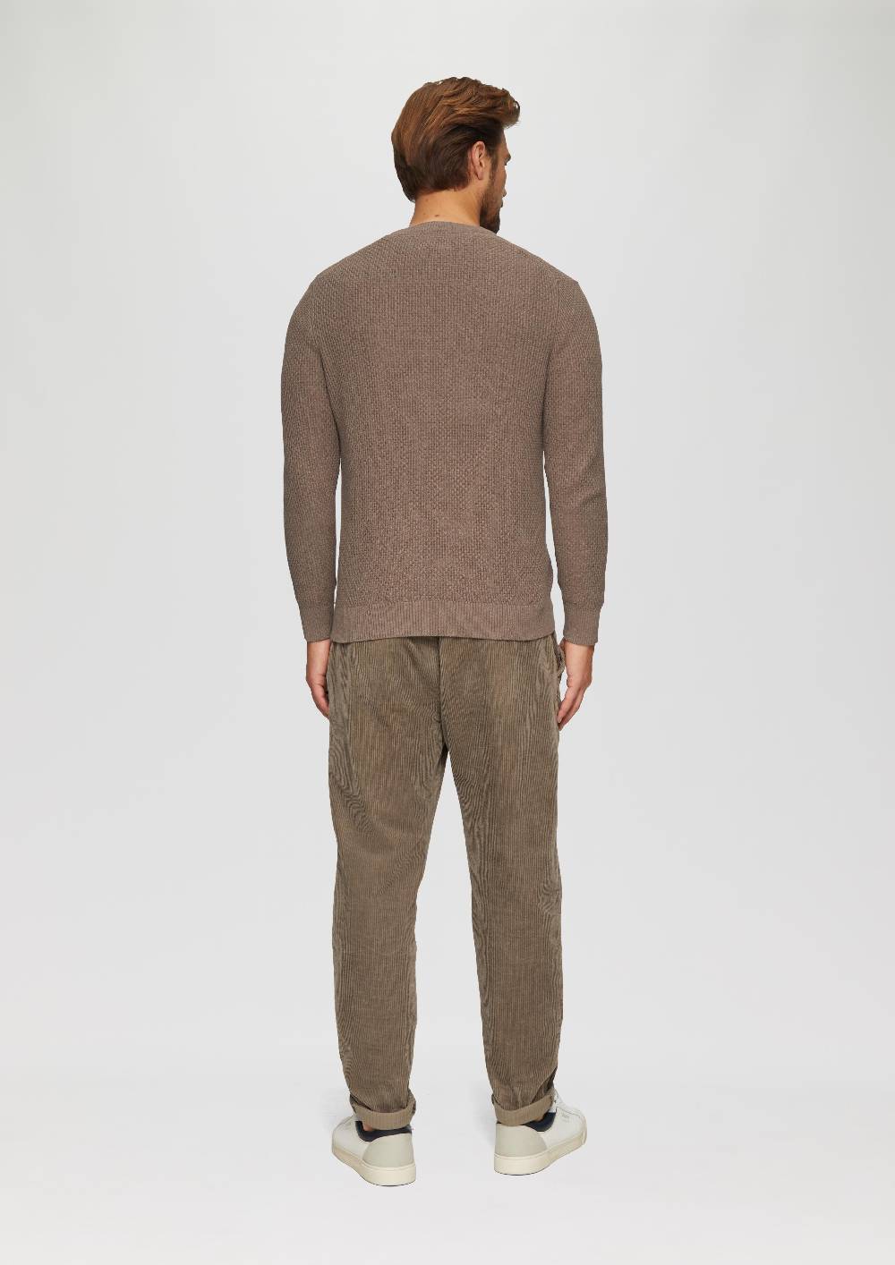 S.Oliver Strickpullover mit Musterstruktur Speichern exportieren