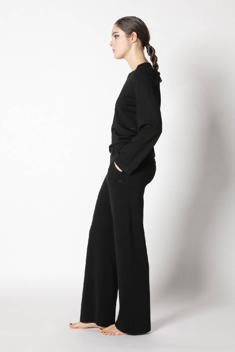 Sminfinity stretchy crewneck + milano palazzo pants Wochenangebot