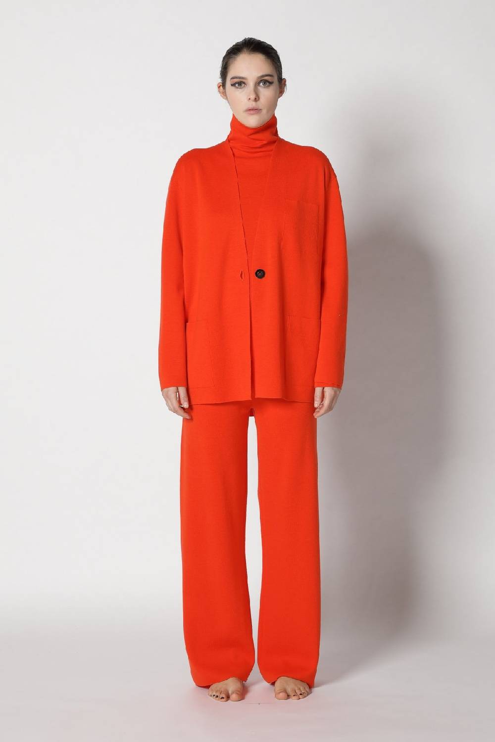 Sminfinity milano one button jacket + milano turtle jumper + milano palazzo pants Kostenlose Rückgabe