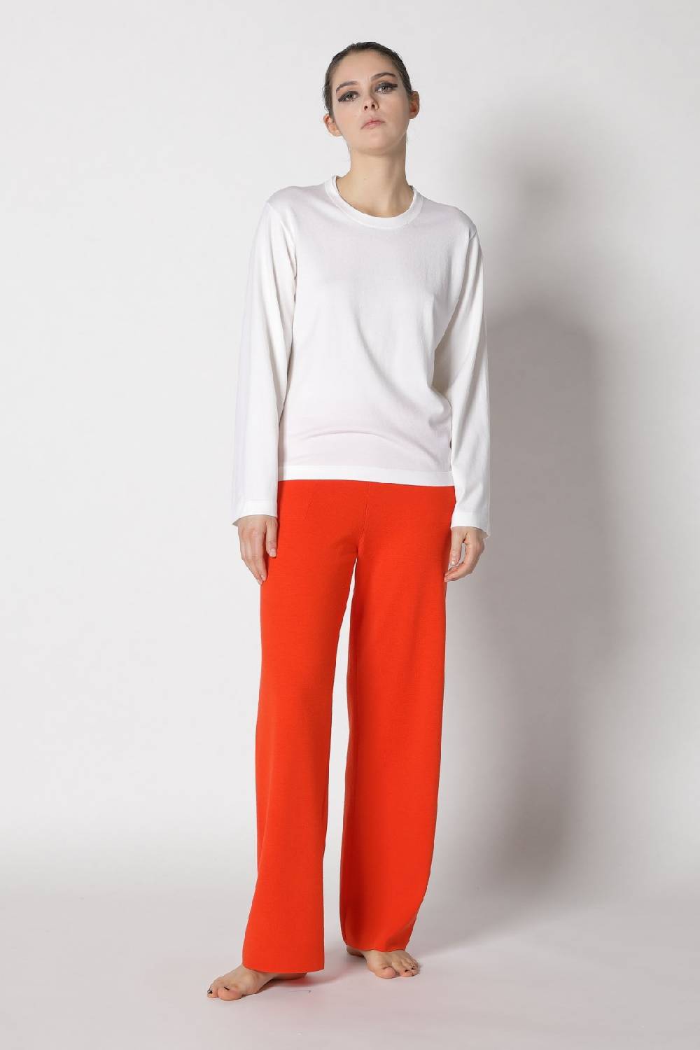 Sminfinity stretchy crewneck + milano palazzo pants Vierteljährliche Förderung