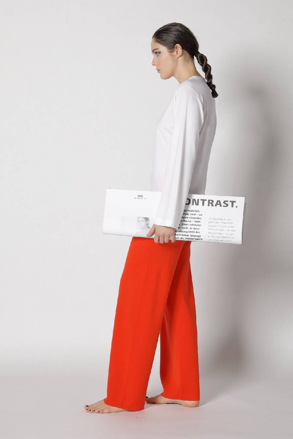 Sminfinity stretchy crewneck + milano palazzo pants Vierteljährliche Förderung