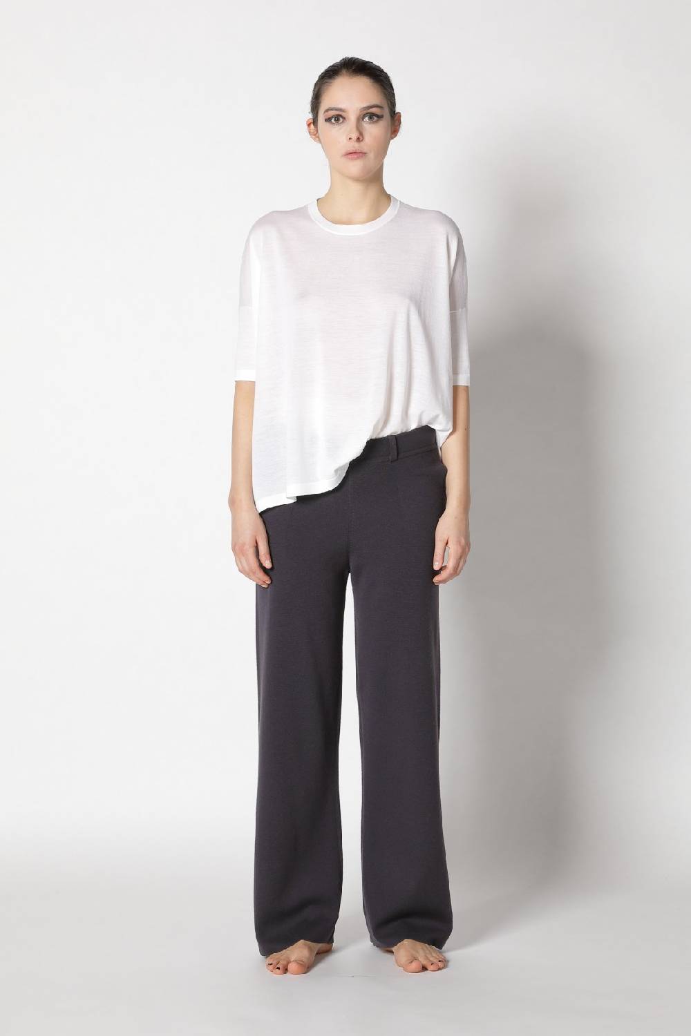 Sminfinity flowing cape jumper + milano palazzo pants Riesige Rabatte