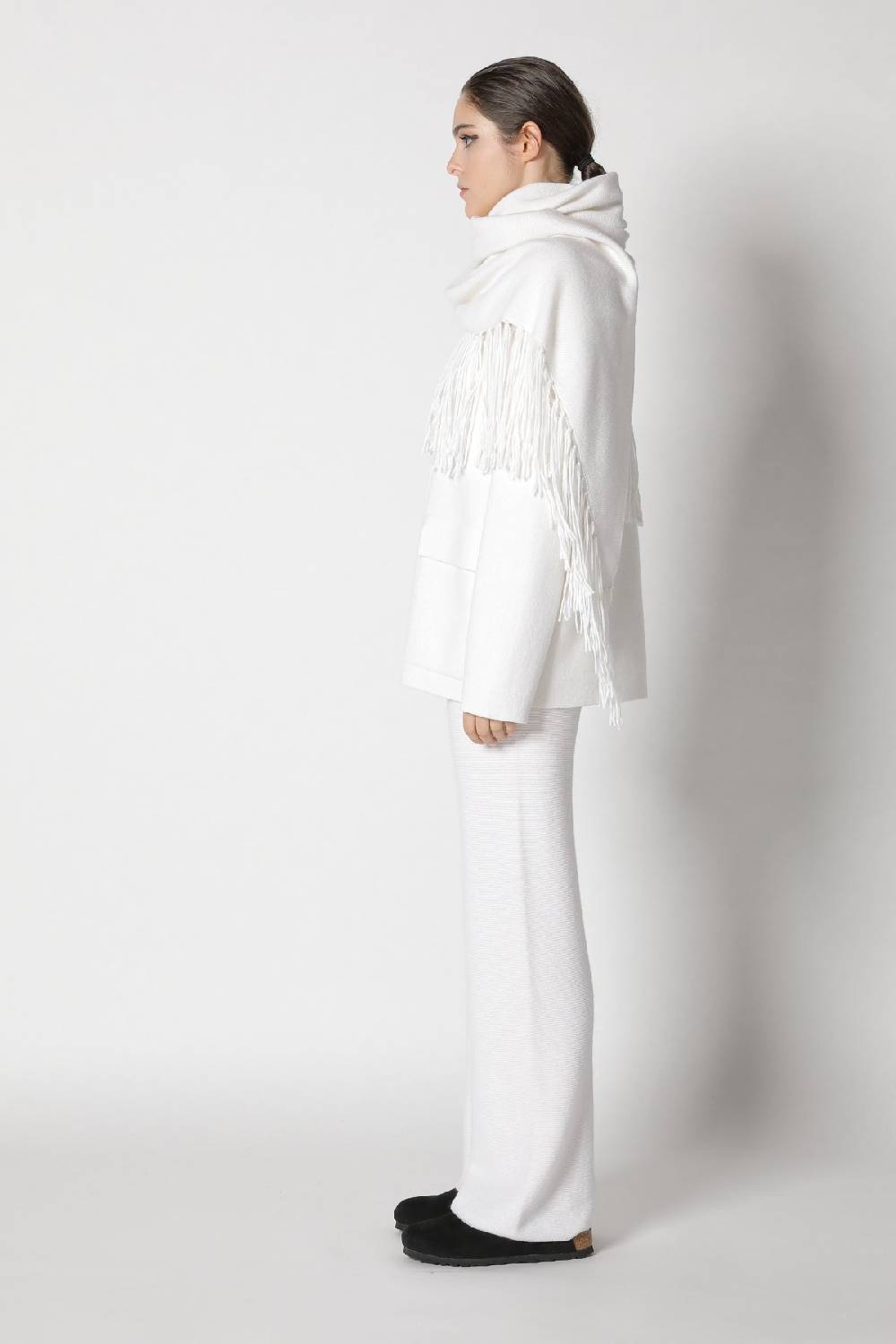 Sminfinity doubleface shirtjacket + garter triangle + garter palazzo pants Kostenloser Versand international