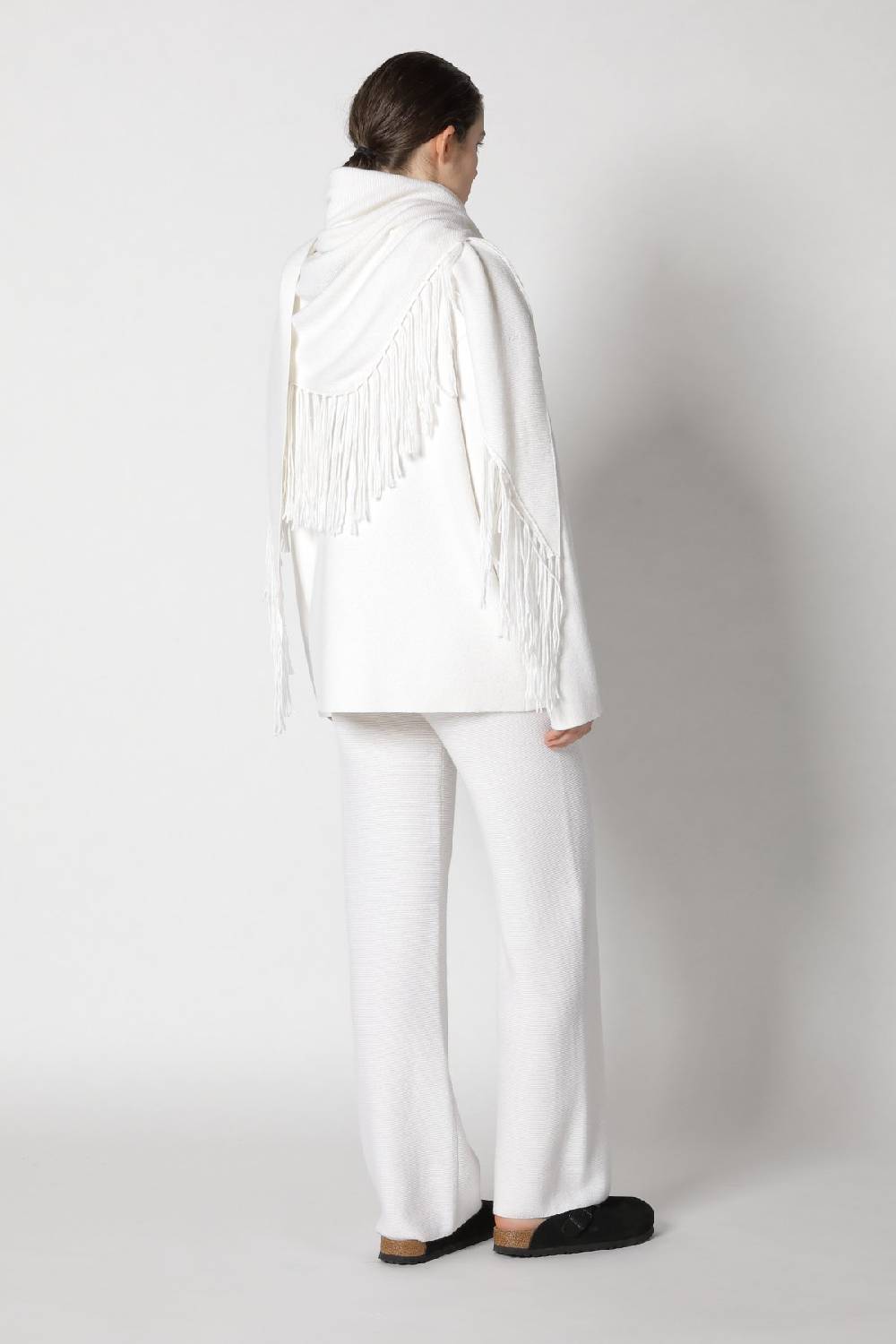 Sminfinity doubleface shirtjacket + garter triangle + garter palazzo pants Kostenloser Versand international