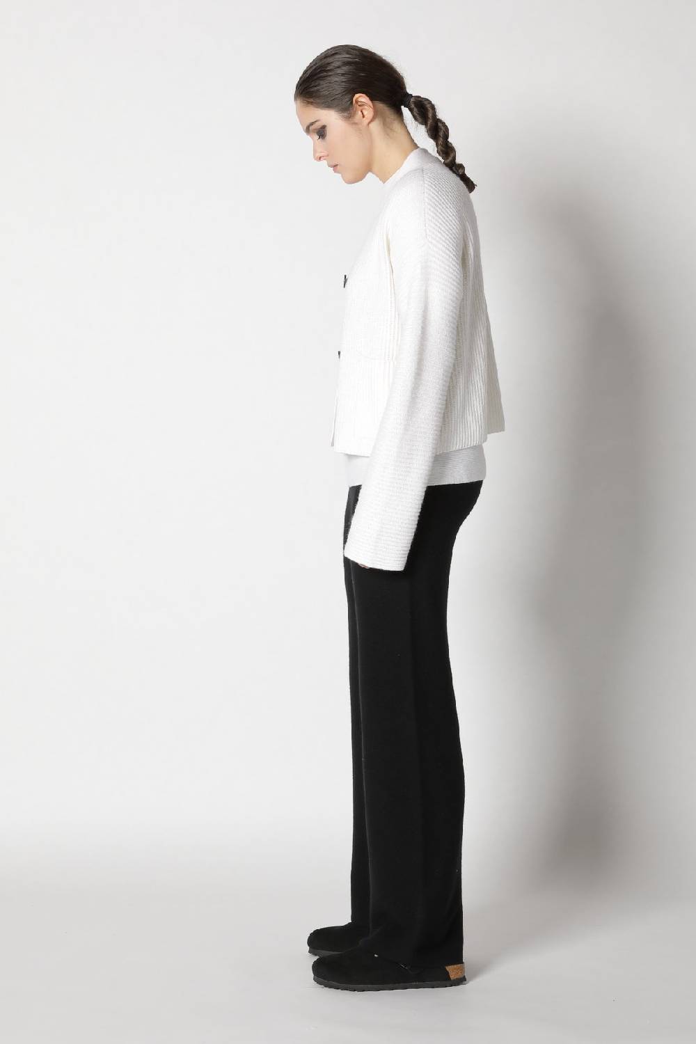 Sminfinity slouchy rib cardigan + garter T jumper + garter palazzo pants 50% Rabatt für begrenzte Zeit