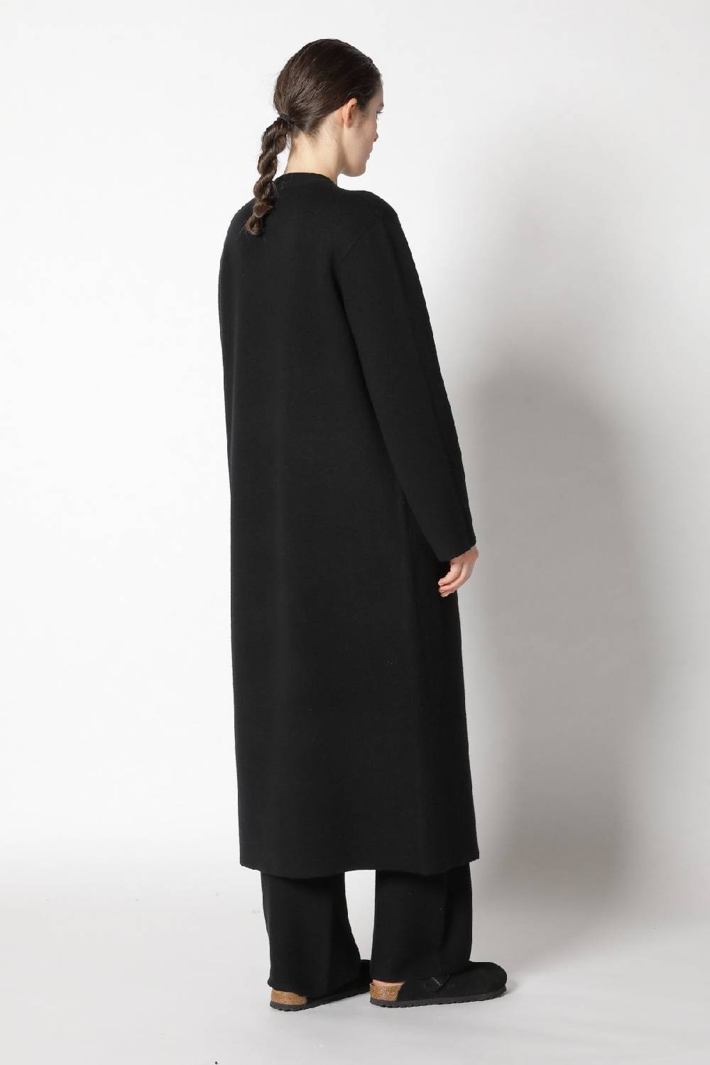 Sminfinity doubleface maxi coat + garter T jumper + garter palazzo pants Online