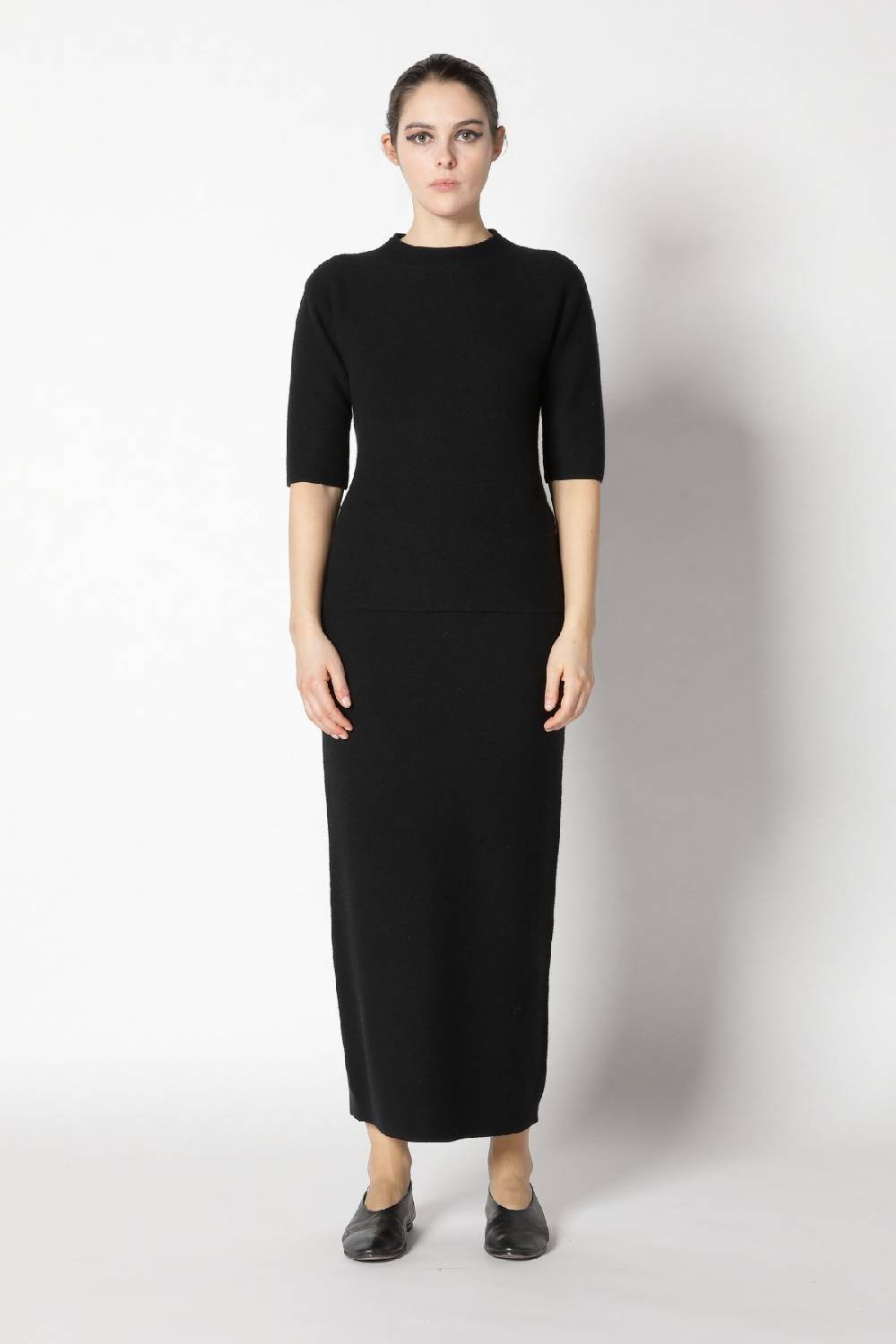 Sminfinity garter T jumper + garter maxi skirt Hotsell