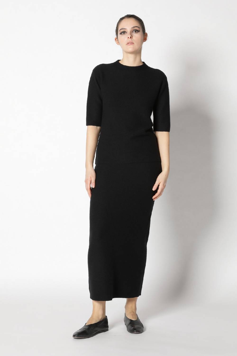 Sminfinity garter T jumper + garter maxi skirt Hotsell