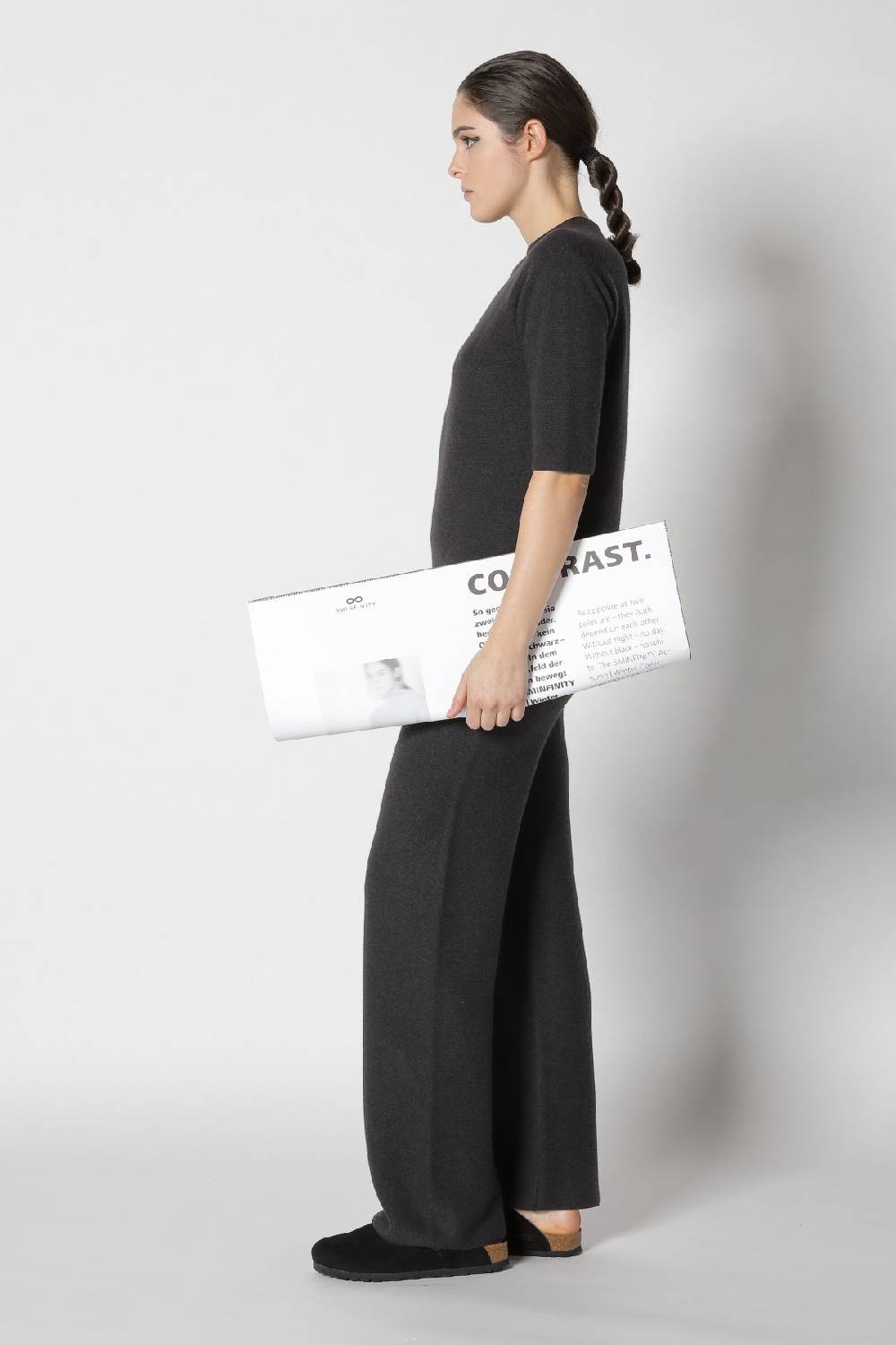 Sminfinity garter T jumper + garter palazzo pants Schlussverkauf