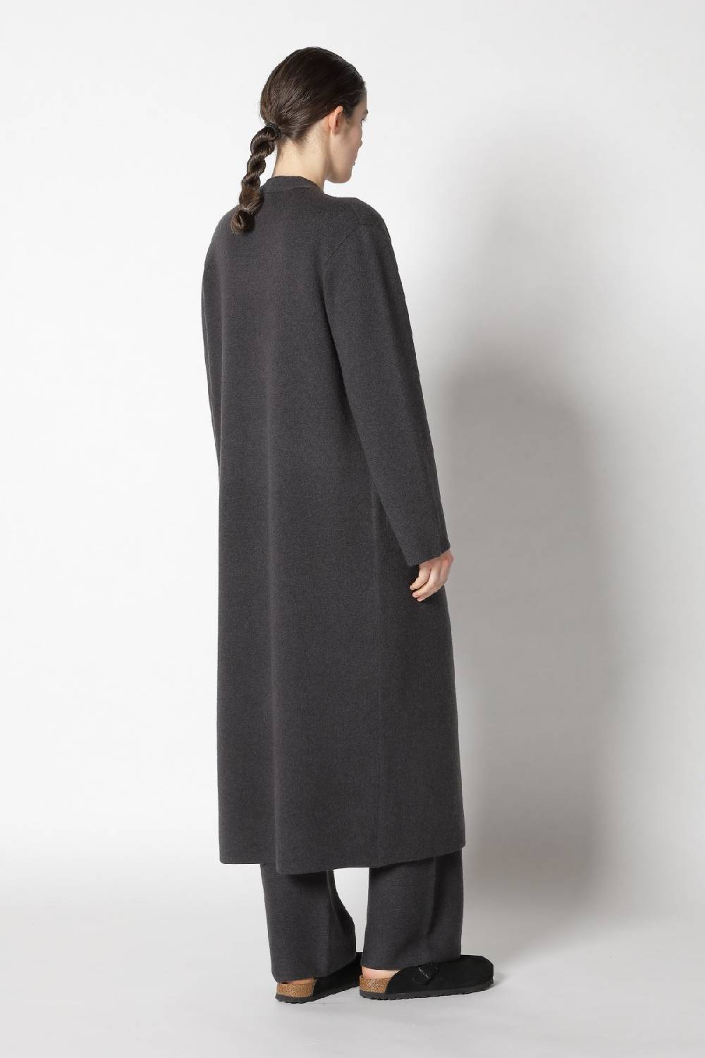 Sminfinity doubleface maxi coat + garter T jumper + garter palazzo pants Günstiger Verkauf