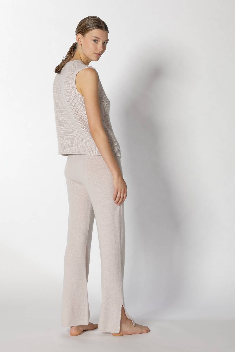 Sminfinity pure icon rib vest + pure slitted pants Limitierter Zeitrabatt