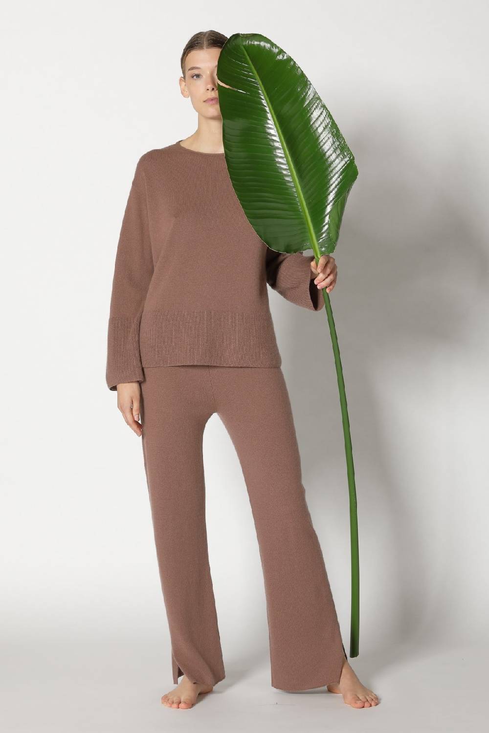 Sminfinity pure A jumper + pure slitted pants Großer Ausverkauf
