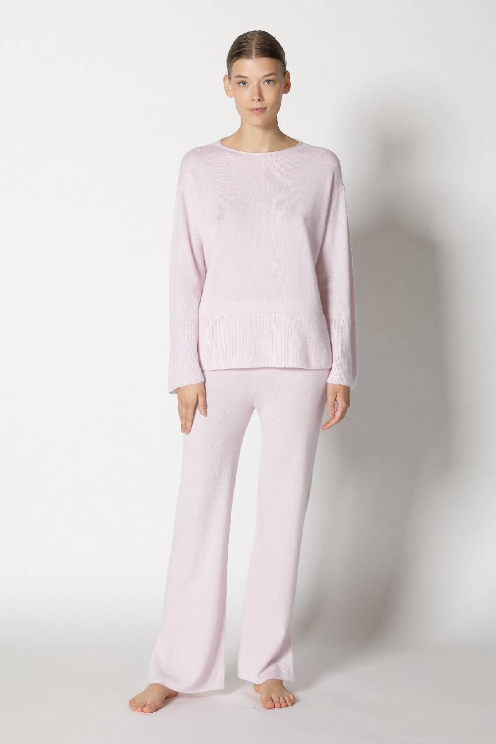 Sminfinity pure A jumper + pure slitted pants Flash Sale