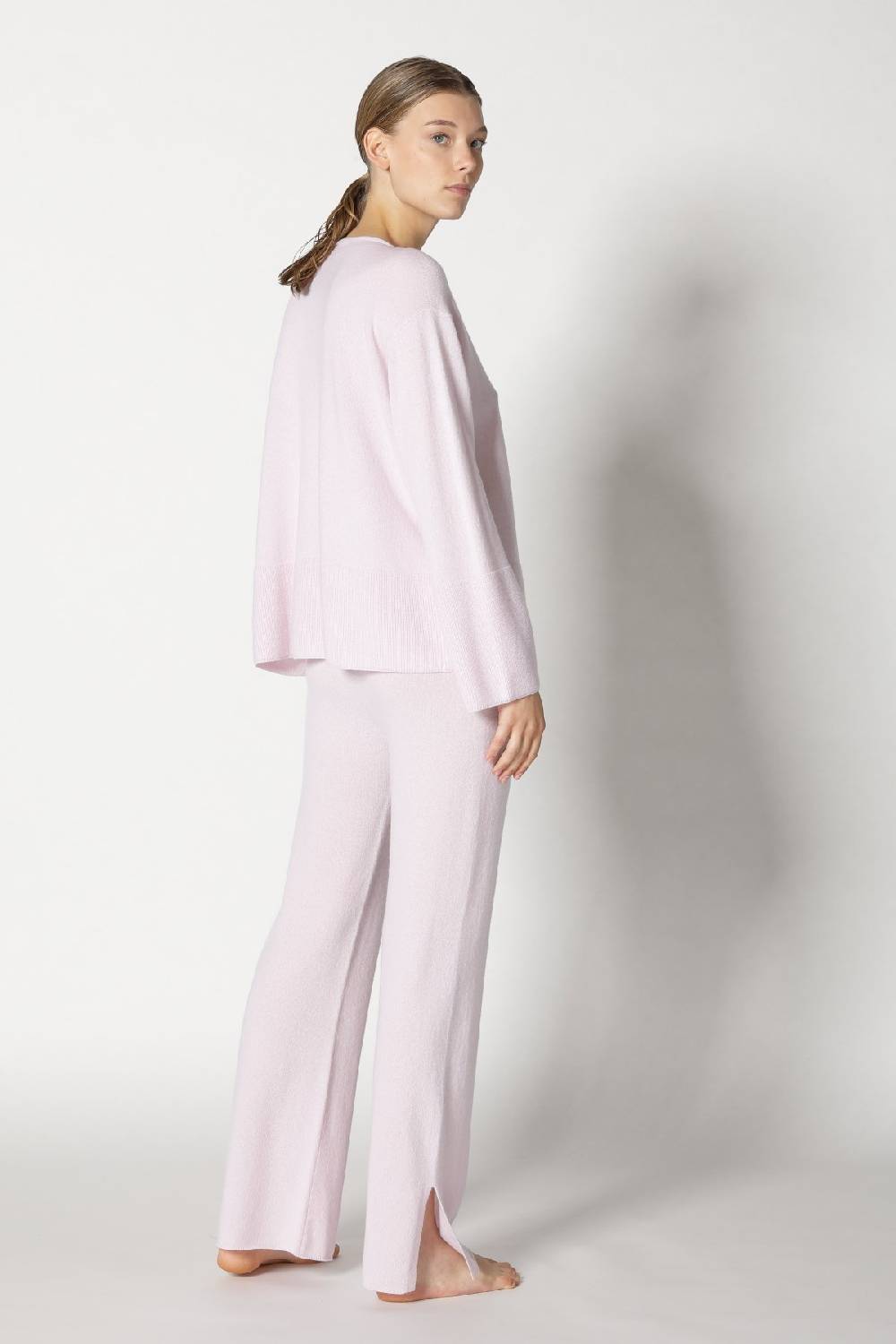 Sminfinity pure A jumper + pure slitted pants Flash Sale