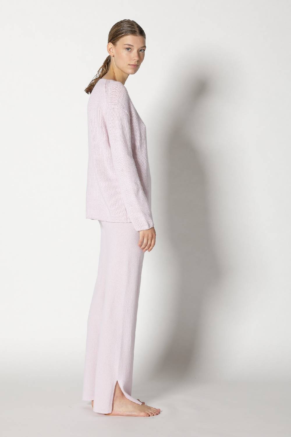 Sminfinity pure multi-ply jumper + pure slitted pants Exklusivangebot