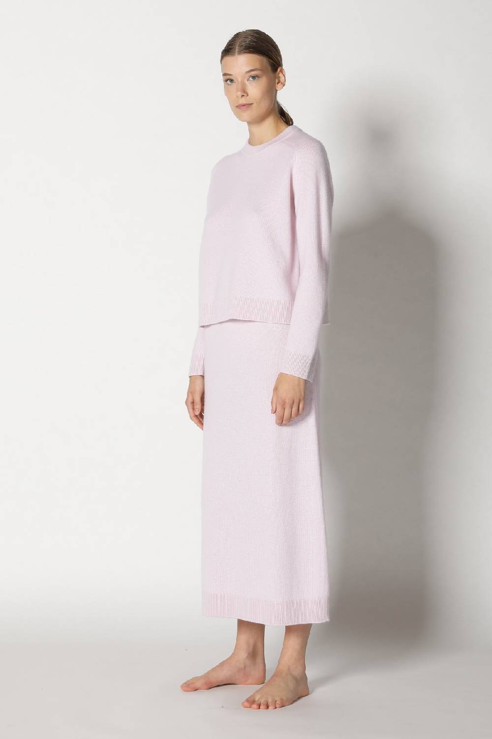 Sminfinity pure 2 ply crew jumper +  pure 2 ply A skirt Preisnachlass