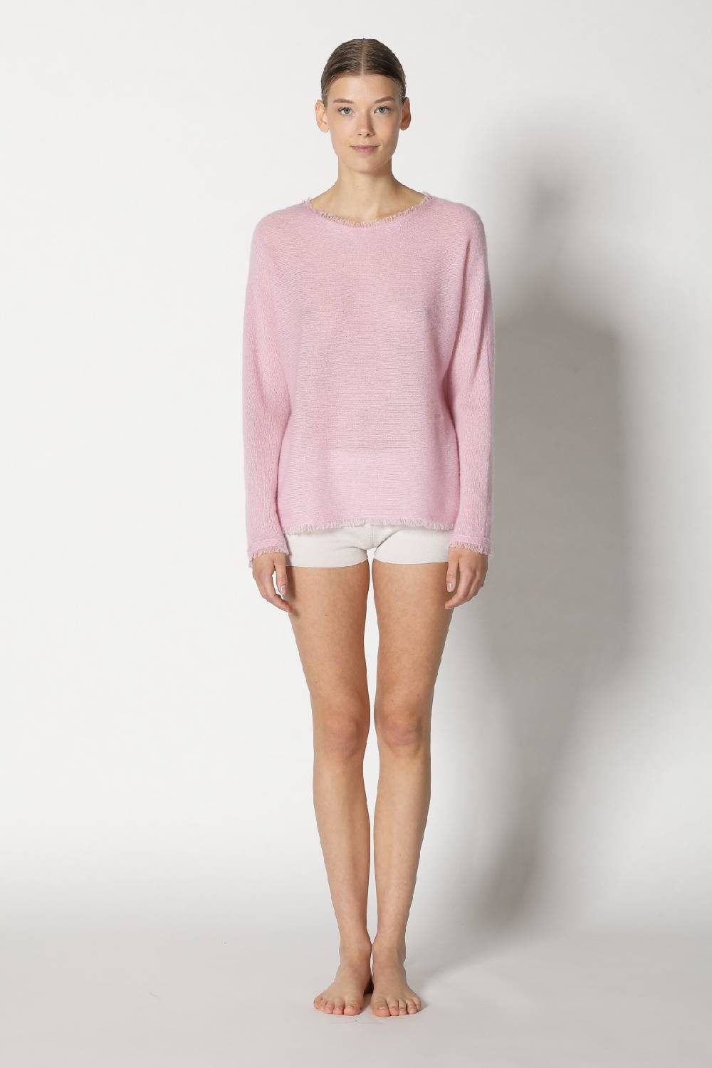 Sminfinity fluffy fringe boatneck Cyber Monday