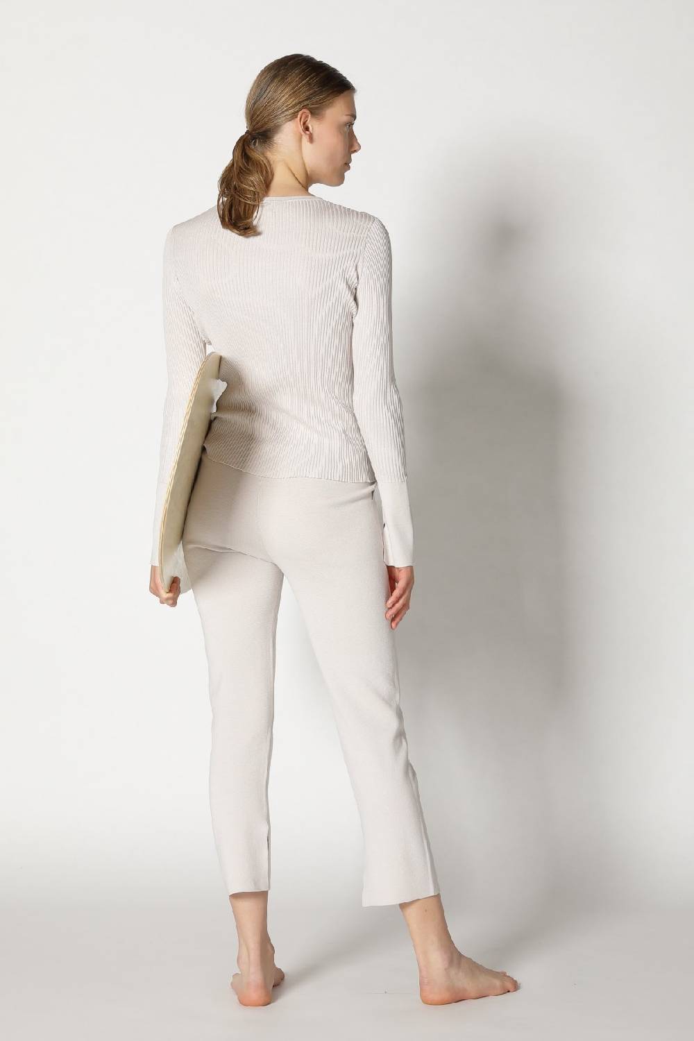 Sminfinity silky rib crew jumper + silky cropped pants Zeitlich begrenztes Angebot
