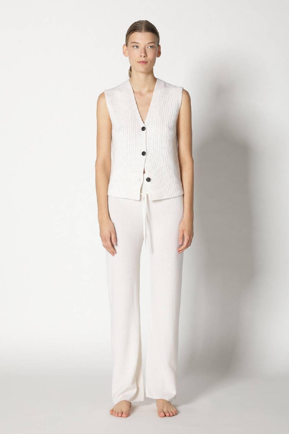 Sminfinity pure icon rib vest + pure slitted pants Begrenzte Freigabe