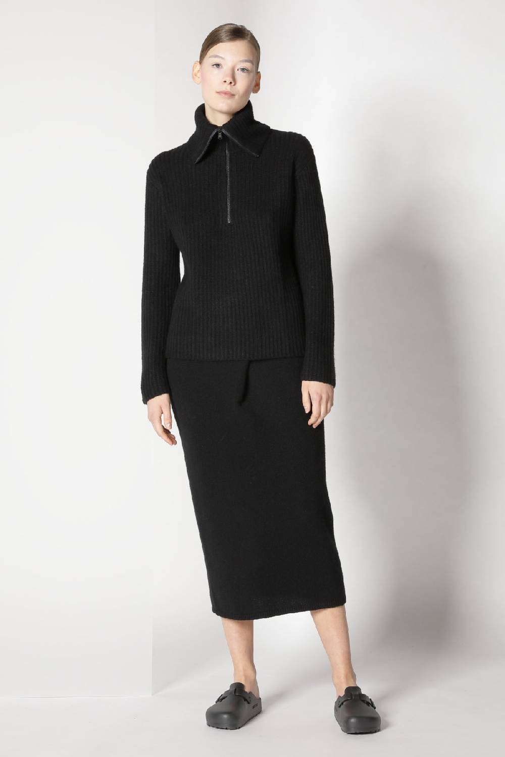 Sminfinity blurry ribbed zip-jumper + blurry tulip skirt Neueste Stile