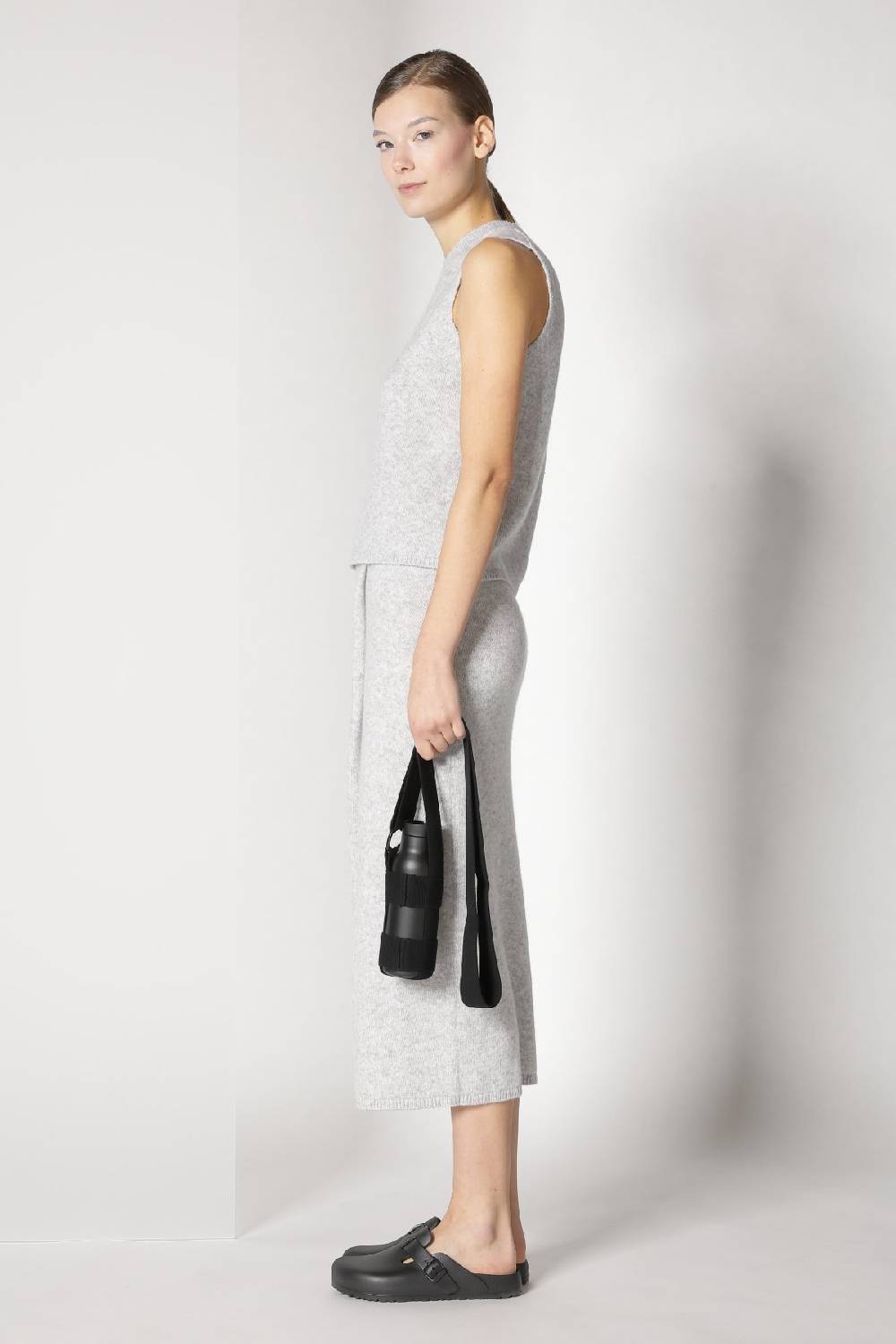 Sminfinity blurry ribbed scarf + blurry crew top + blurry tulip skirt Bis zu 55% Rabatt