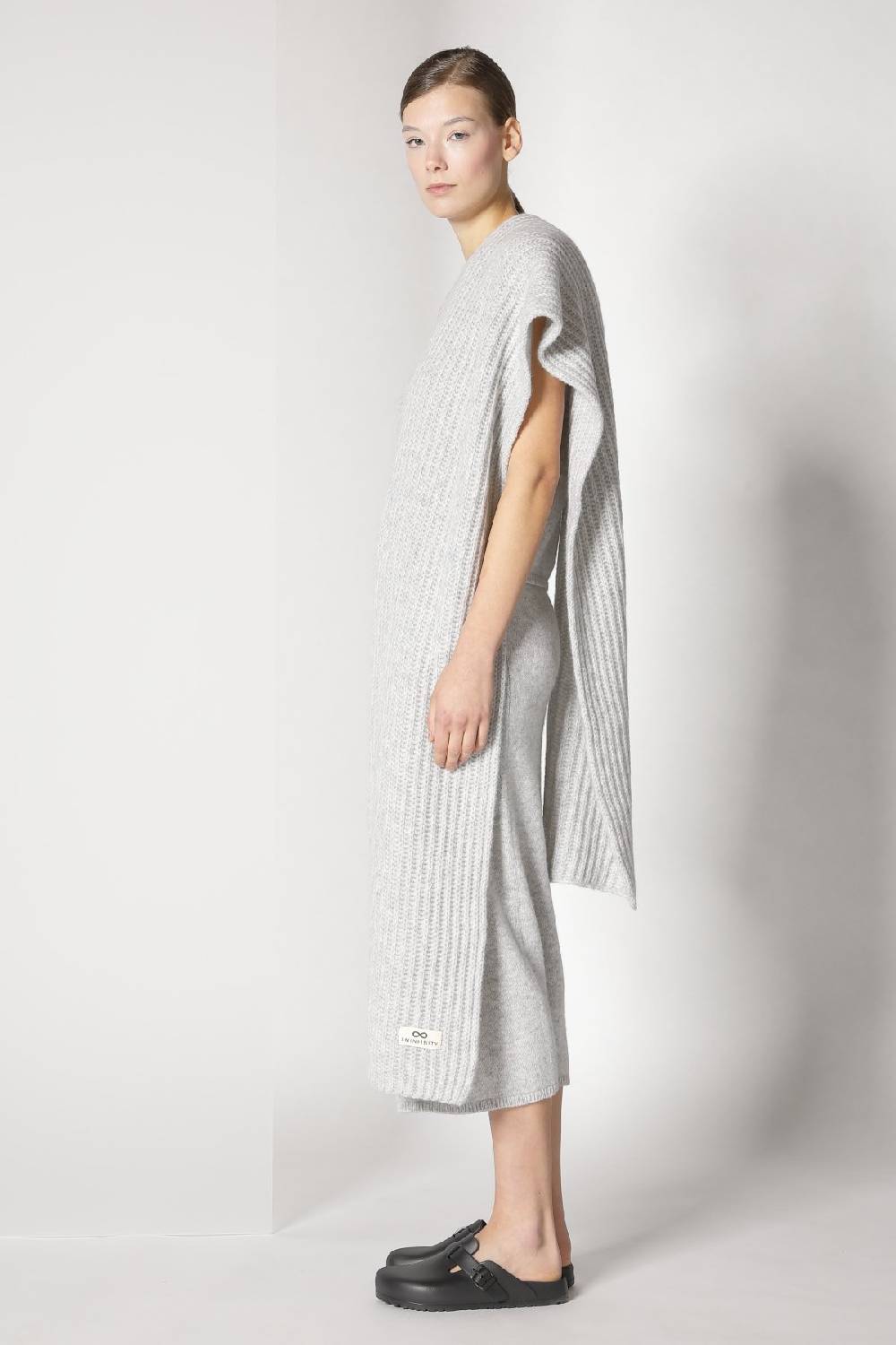 Sminfinity blurry ribbed scarf + blurry crew top + blurry tulip skirt Bis zu 55% Rabatt