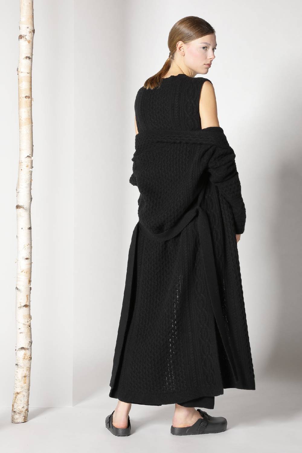 Sminfinity chilly cable maxi coat + chilly cable top + chilly cargo pants Outlet