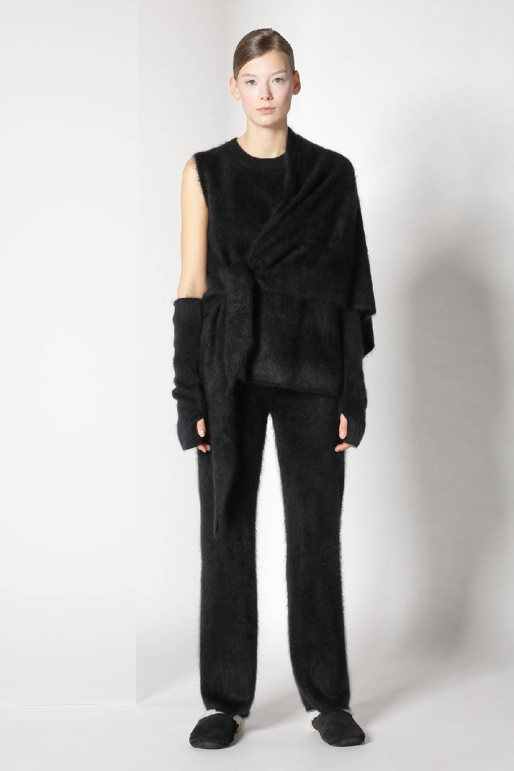 Sminfinity furry triangle scarf + furry A top + furry pants Angebote