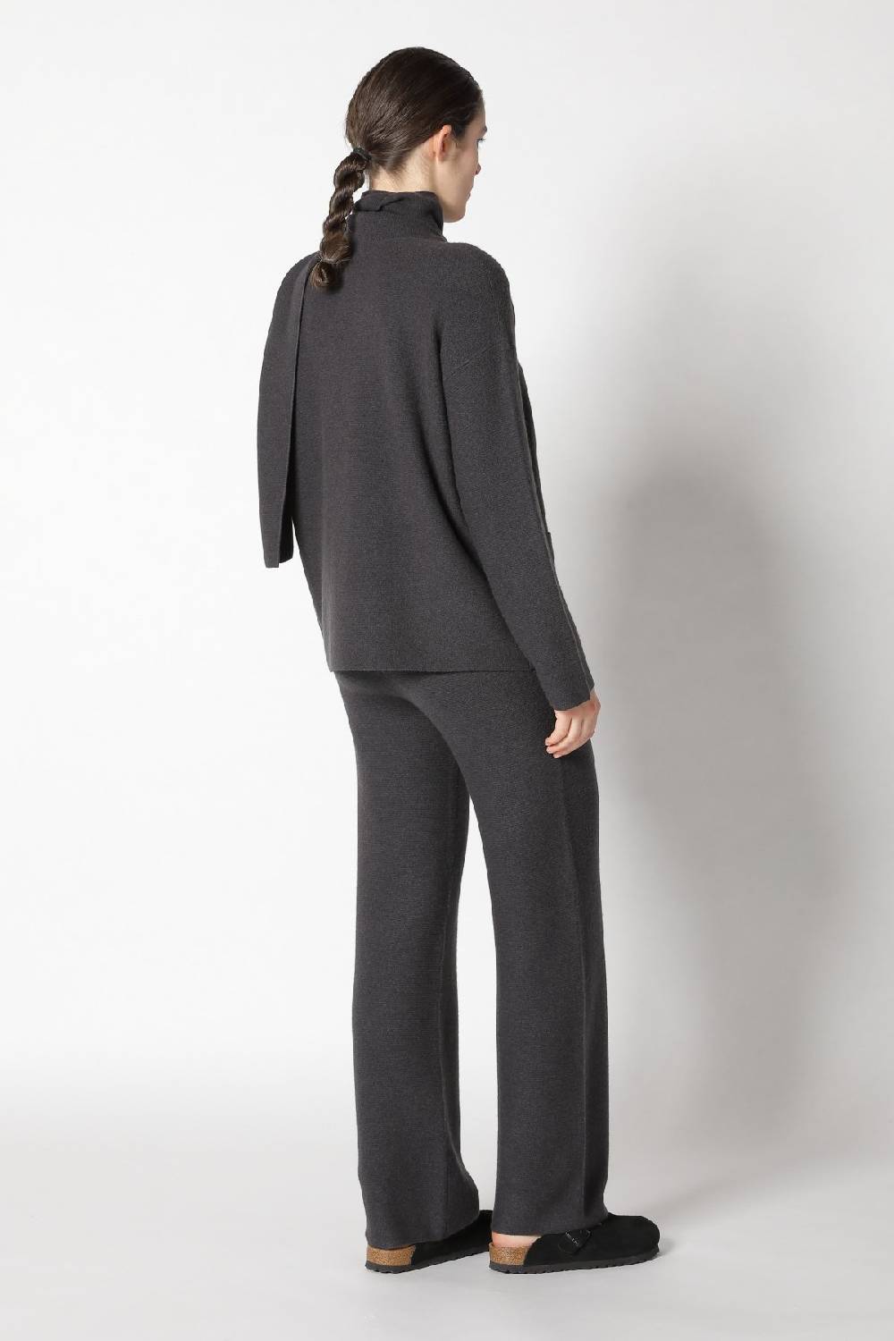 Sminfinity garter scarf jacket + garter T jumper + garter palazzo pants Exklusivangebot