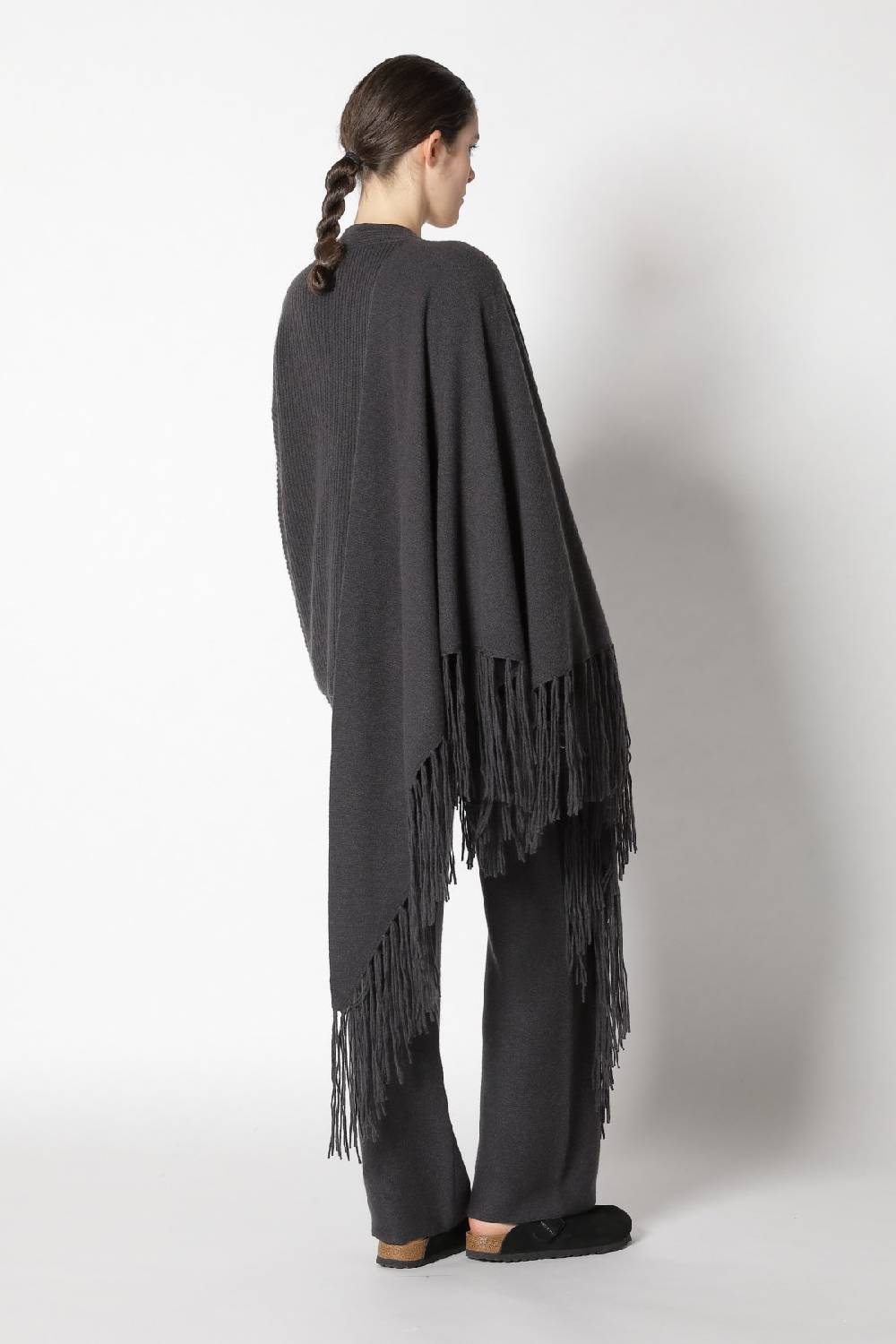 Sminfinity slouchy rib jumper + garter triangle + garter palazzo pants Black Friday
