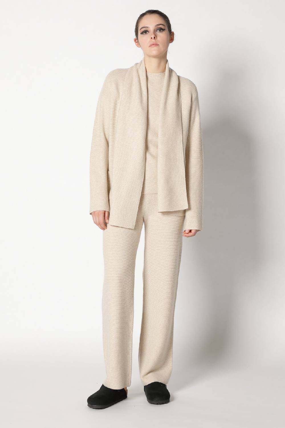 Sminfinity garter scarf jacket + garter T jumper + garter palazzo pants Jubiläumsangebot