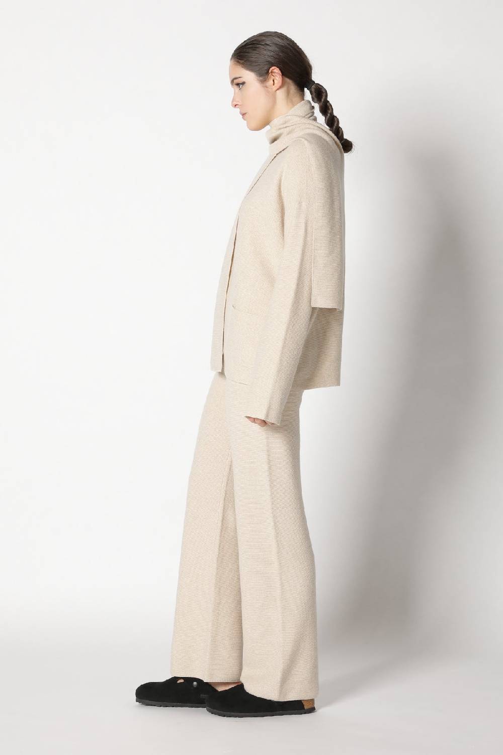 Sminfinity garter scarf jacket + garter T jumper + garter palazzo pants Jubiläumsangebot